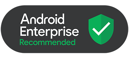 Android Enterprise Recommended のロゴ
