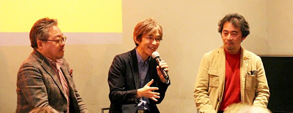 デンソーと技術顧問契約を締結した及川卓也氏を囲んで、デンソー 技術開発センター デジタルイノベーション室長の成迫剛志氏と、ネットコマース 代表取締役 斎藤昌義氏が、ITに対する日本企業とエンジニアのスタンスについてざっくばらんに語り合った