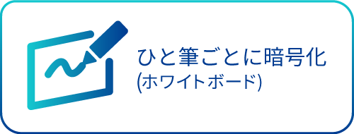 ひと筆ごとに暗号化 (ホワイトボード)