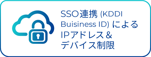 SSO連携 (KDDI Buisiness ID) による IPアドレス、デバイス制限