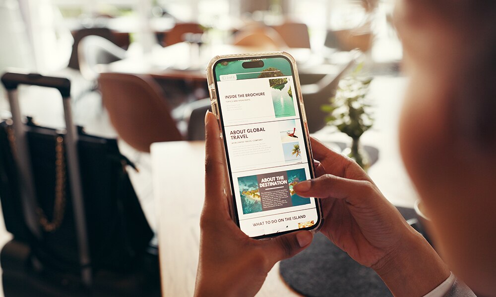 データローミングを利用する人のイメージ画像