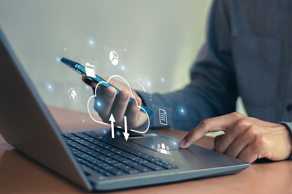 クラウドサーバーのイメージ画像