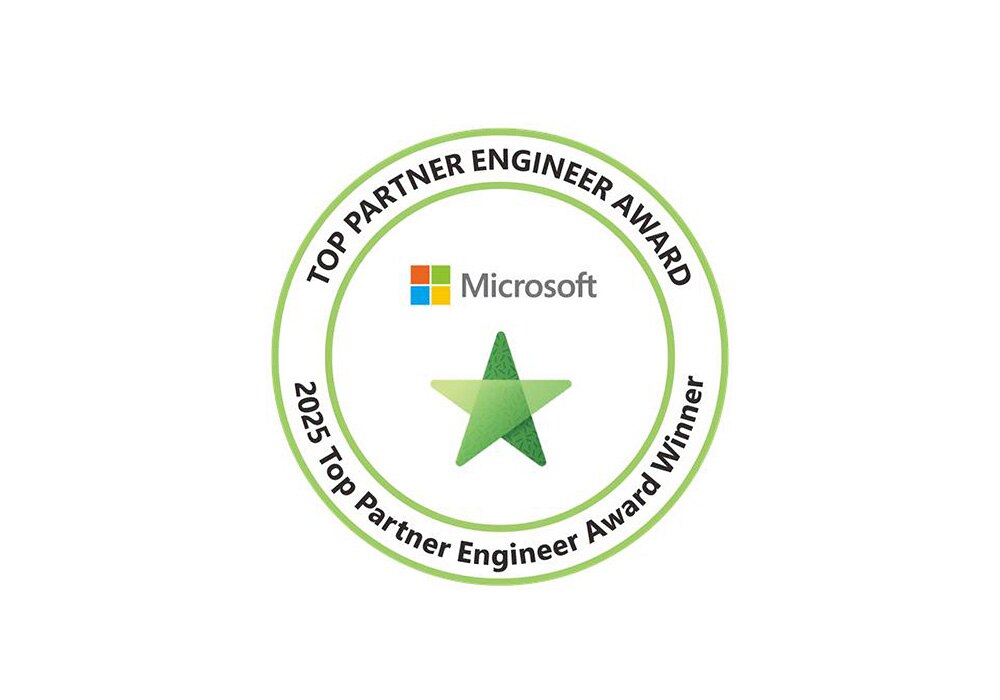 「Microsoft Top Partner Engineer Award」のロゴ